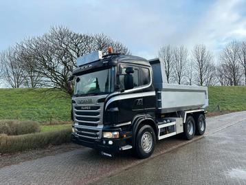 Scania R560 Kipper -6x4 - Full steel- manual- Eur5- TOP! beschikbaar voor biedingen