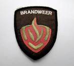 Mouwembleem Brandweer, Verzamelen, Militaria | Algemeen, Verzenden, Overige soorten, Nederland, Embleem of Badge