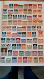 +/-80 PERFINS NEDERLAND MET LETTER K GESTEMPELD, Postzegels en Munten, Postzegels | Volle albums en Verzamelingen, Ophalen of Verzenden