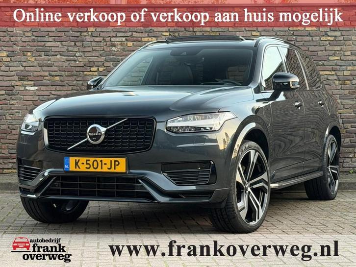 Volvo XC90 2.0 T8 AWD R-DESIGN Panodak Luchtvering 7 Zits Tr, Auto's, Volvo, Bedrijf, XC90, 360° camera, 4x4, ABS, Adaptive Cruise Control