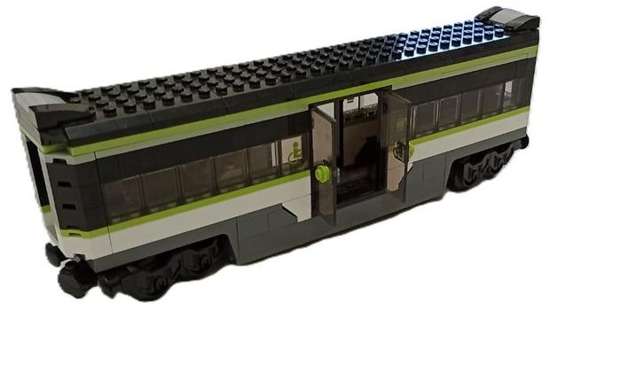 🚄 LEGO 60337 Middenrijtuigen – Fietsenwagon & Koffiewagon, Kinderen en Baby's, Speelgoed | Duplo en Lego, Nieuw, Lego, Complete set