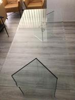 Salontafel, glas, 190x90 cm, Huis en Inrichting, Tafels | Salontafels, 50 tot 100 cm, Glas, 150 tot 200 cm, Modern