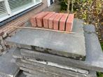 Gratis antraciet tuintegels 60x60, Ophalen, Gebruikt, 5 tot 10 m², Beton