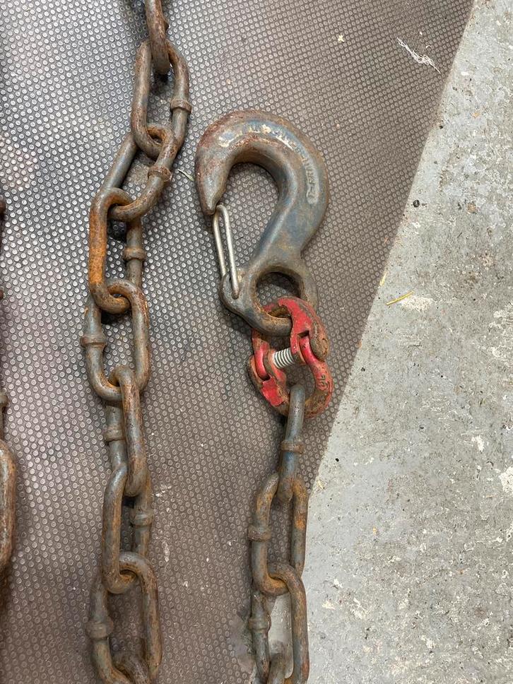 Ketting met haak, Doe-het-zelf en Verbouw, Gereedschap | Handgereedschap, Ophalen of Verzenden