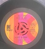 Sonny & Cher - All I ever need is you / I got you babe, Cd's en Dvd's, Vinyl Singles, Ophalen of Verzenden, Gebruikt, Pop