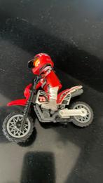 Playmobil motorcrosser, Ophalen of Verzenden, Zo goed als nieuw