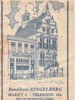 bondshotel Ringelberg Markt Brouwershaven, Ophalen of Verzenden