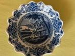 Delftsblauw Bord .Wandbord .18,5 cm .Tegel .Ambacht 051120, Antiek en Kunst, Ophalen