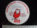 sticker Crocky chips snacks logo hoogste kwaliteit vintage, Verzamelen, Verzenden, Zo goed als nieuw, Merk
