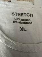 Witte t-shirts, Ophalen of Verzenden, Zo goed als nieuw, Maat 56/58 (XL), Wit