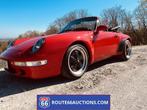 Porsche 993 Cabriolet | 1995 | Route 66 Auctions, Auto's, Oldtimers, Overige carrosserieën, Zwart, Bedrijf, Porsche