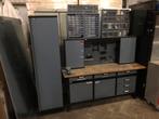 Werkbank compleet met kasten en inhoud, Huis en Inrichting, Ophalen, Gebruikt, 50 tot 100 cm, Met slot
