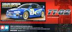 Tamiya TT-02 Subaru Impreza Monte-Carlo 1999 1/10 58631, Elektro, Nieuw, Ophalen of Verzenden, Schaal 1:10