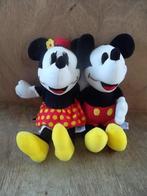 Disney Mickey en Minnie Mouse pluches als handpop, Ophalen of Verzenden, Mickey Mouse, Zo goed als nieuw, Beeldje of Figuurtje