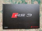 Hardcover brochure Audi RS3 8V 2015 nieuw, Boeken, Nieuw, Ophalen of Verzenden, Audi, Audi