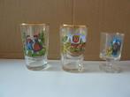 3 leuke glaasjes., Ophalen of Verzenden, Zo goed als nieuw, Borrel- of Shotglas