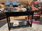 Sidetable Zwart mango/Staal 120cm 3-lades Direct/Leverbaar, Ophalen, 100 tot 150 cm, Nieuw, Metaal