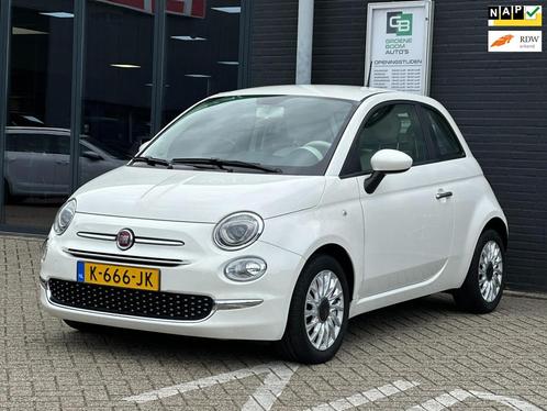 Fiat 500 1.0 Hybrid Lounge/2E EIG/CRUISE/NL AUTO-NAP!, Auto's, Fiat, Bedrijf, Te koop, ABS, Airbags, Airconditioning, Bluetooth