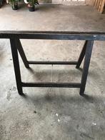 Stevige houten schragen, Doe-het-zelf en Verbouw, Werkbanken, Ophalen, Zo goed als nieuw