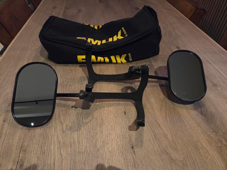 Emuk caravanspiegels Audi A4 B8/B8.5 (2008-2015), Auto diversen, Auto-accessoires, Zo goed als nieuw, Ophalen of Verzenden