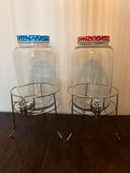 2 Limonadekannen met standaard, Huis en Inrichting, Ophalen of Verzenden, Gebruikt