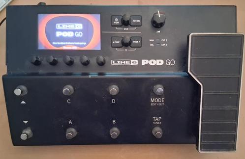Line6 Pod Go, alleen in studio gebruikt, met nieuwe presets!, Muziek en Instrumenten, Effecten, Zo goed als nieuw, Chorus, Delay of Echo
