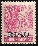 Indonesie RIAU 15 postfris 1954, Postzegels en Munten, Postzegels | Azië, Postfris, Zuidoost-Azië, Ophalen of Verzenden