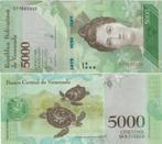 VENEZUELA 2017 5000 bolivares #97c UNC, Postzegels en Munten, Bankbiljetten | Amerika, Zuid-Amerika, Verzenden