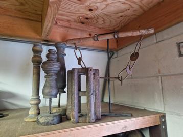 Mooie brocante kandelaars  beschikbaar voor biedingen