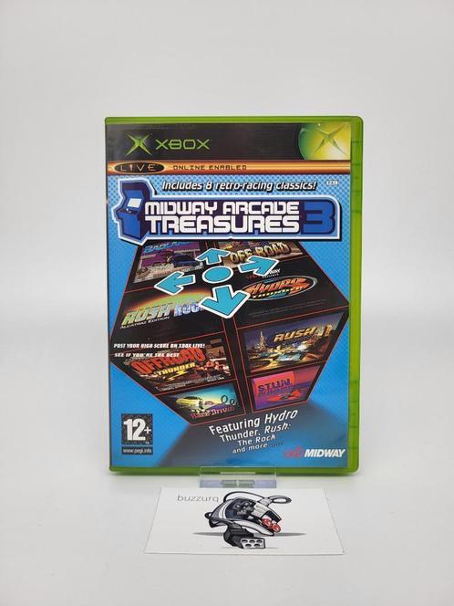 Midway Arcade Treasures 3 - XBOX Original - PAL, Spelcomputers en Games, Games | Xbox Original, Gebruikt, Puzzel en Educatief