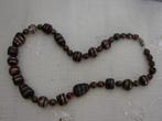 Vintage ketting Murano glas., Ophalen of Verzenden, Gebruikt, Zwart, Overige materialen