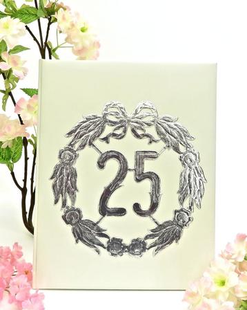 Zeer mooie 25ste jubileum gastenboek. beschikbaar voor biedingen