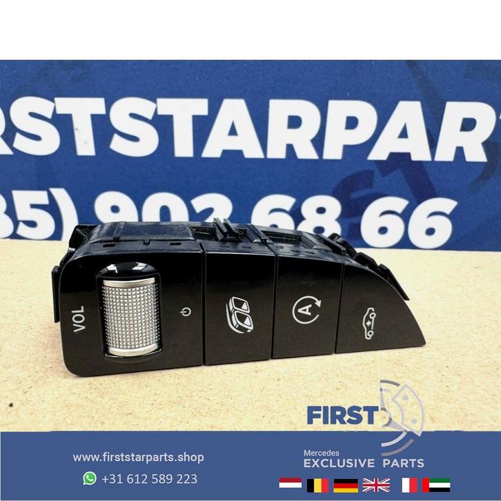 W205 C63 W253 GLC63 comand bediening knop L/R multimedia sch, Auto diversen, Tuning en Styling, Ophalen of Verzenden