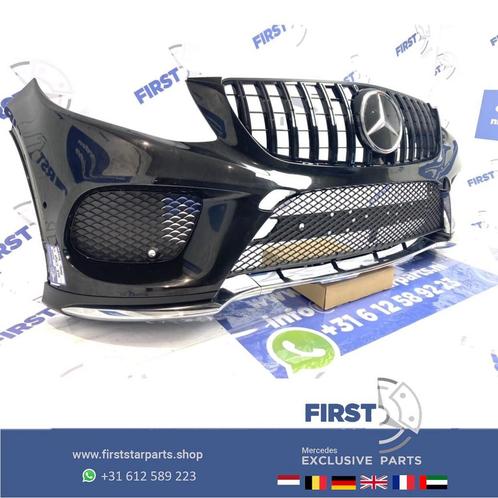 C292 GLE COUPÉ AMG VOORBUMPER Mercedes 2015-2020 ZWART ORIGI, Auto-onderdelen, Carrosserie en Plaatwerk, Bumper, Mercedes-Benz