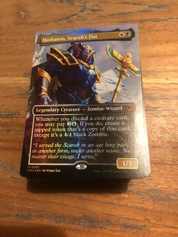 Mtg commander deck hashaton beschikbaar voor biedingen