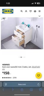 Hemnes kast voor wastafel, Huis en Inrichting, Nieuw, Minder dan 100 cm, Wasbak of Wastafel, 25 tot 50 cm