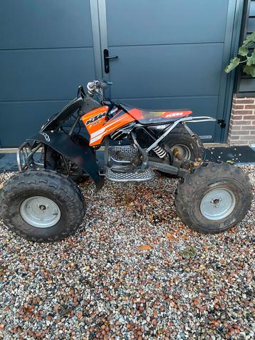 Ktm sx 65 quad frame (WP / Koni schokbrekers) onderdelen beschikbaar voor biedingen