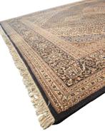 Groot Perzisch tapijt Tabriz Mahi 300x200 wollen vloerkleed, 1185VB, Zwart, De Handelmaatschappij, 200 cm of meer