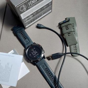 Garmin Fenix 5X 51mm Sapphire edition, slate gray. beschikbaar voor biedingen