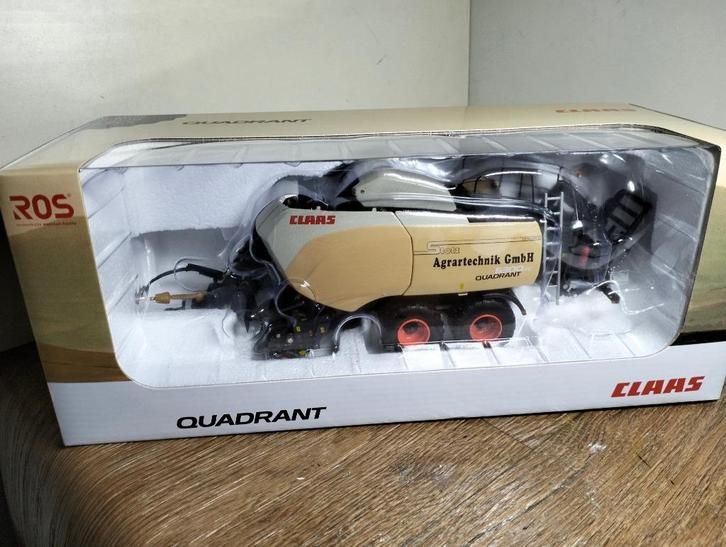 Te koop ROS Claas Quadrant 5300 fc Stotz gelimiteerd ., Hobby en Vrije tijd, Modelauto's | 1:32, Nieuw, Tractor of Landbouw, Overige merken