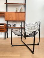Vintage ikea design draadstoel, Modern design, Zwart, Ophalen of Verzenden, Zo goed als nieuw