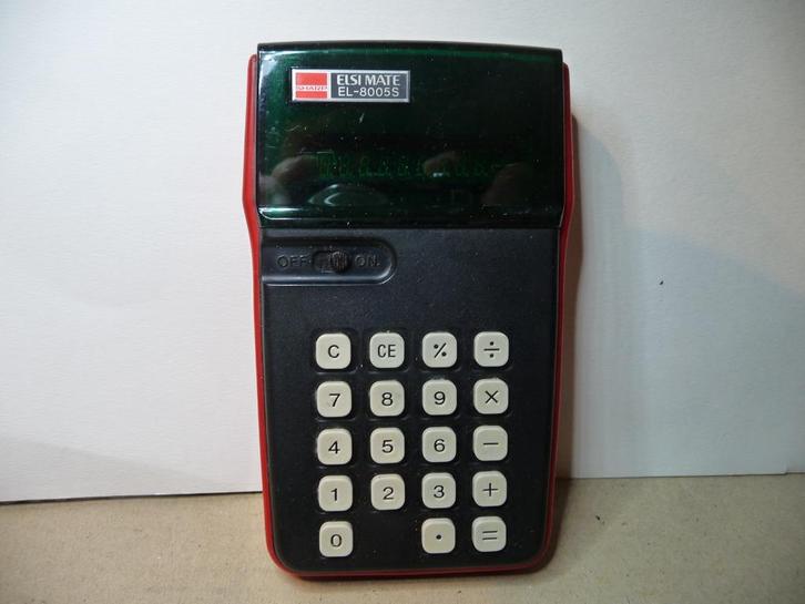 Sharp Elsimate rekenmachine Type; EL 8005S Verzenden kan ook, Diversen, Rekenmachines, Gebruikt, Ophalen
