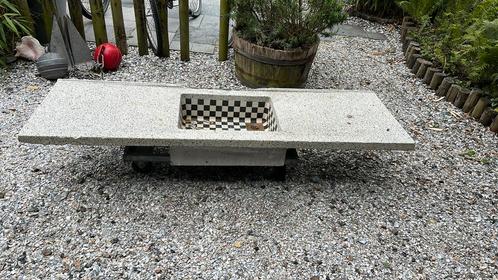 Granito terrazzo aanrechtblad, Huis en Inrichting, Keuken | Keukenelementen, Gebruikt, Minder dan 100 cm, 50 tot 75 cm, Ophalen