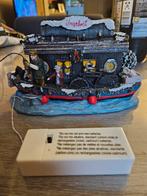Kersthuisje Houseboat met Verlichting, Ophalen of Verzenden, Zo goed als nieuw