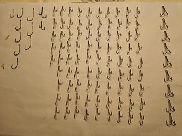 OPRUIMING  ruim 100 meest dubbele haken, alles nieuw beschikbaar voor biedingen