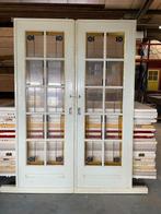 Set schuif / en-suite deuren met glas in lood 213x145cm, Ophalen