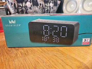 Krontaler DAB+ Wekkerradio nieuw en ongebruikt in verpakking beschikbaar voor biedingen