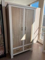 Kast wit/hout, Ophalen, Zo goed als nieuw, 50 tot 70 cm, 105 cm of meer