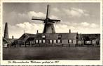 Westzaan - De Blaumselmolen, Verzenden, 1940 tot 1960, Ongelopen, Noord-Holland