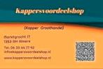 Kappersvoordeelshop - Alles voor de kapper!, Ophalen of Verzenden